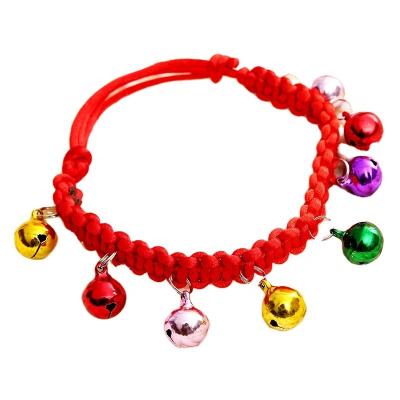 China Wholesale Cheap Quick Release Dog Cats Collar With Colorful Bells Fashion Pet Collar for sale