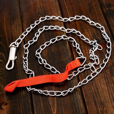 China Best Selling Reflective Heavy Metal Dog Chain Link Pet Training Dog Leash Heavy Strong Products for sale