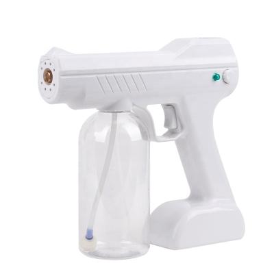 China New Sterilization Technology Fogging Blue Atomization Sprayer Ray Sterilizing Spray Gun Nano Nano Spray Gun for sale