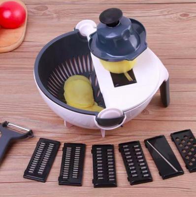 China 2021 Amazon Viable 9-in-1 Best-Selling Multifunctional Vegetable Cutter And Vegetable Cutters for sale