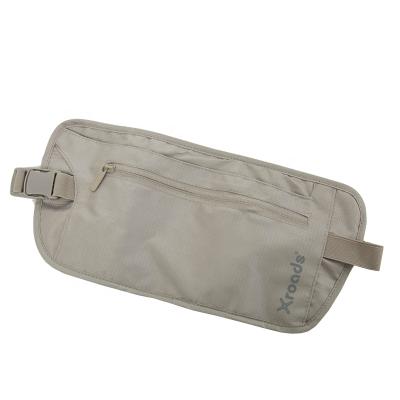 China Soft Waist Pouch Water Proof Xroads Polyester Foldable Waist Bag For Travel for sale