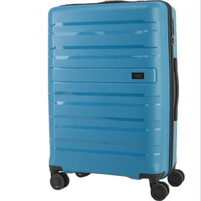 China PP Wholesale High Quality Trolley Bag Travel Case Driver PP Hardside Luggage Hard Luggage Set for sale