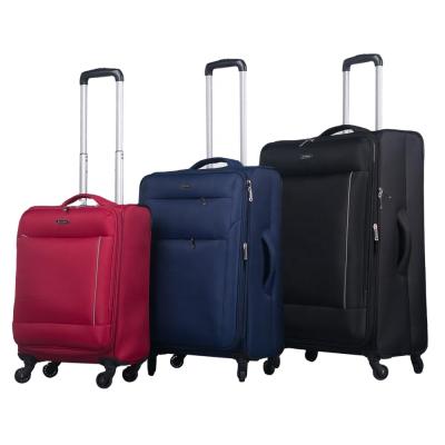 China High quality Fashional Conwood Polyester Design Soft Case Luggage Trolley Bag Easy Travel for sale