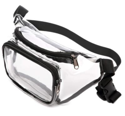 China Promotional Work Sports Cross - Transparent Body Waist Bag Girls PVC Clear Pussy Pack Waist Bag for sale