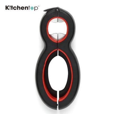 China Amazon Hot Stocked 6 in 1 Bottle and Can Opener for sale