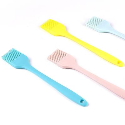 China Viable Hot Selling One Piece Messy Design Small Silicone Brush for sale