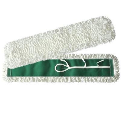 China Sustainable Microfiber Soft Material Mop Refill Top Quality Flat Mop Head for sale