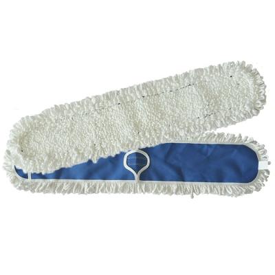 China Sustainable Dust Mop Pads Machine Washable With Microfiber For Floors for sale