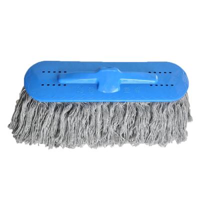 China Sustainable Easy Cleaning Cotton Yarn Broom Wet & Dry Head Industrial Broom Refill for sale