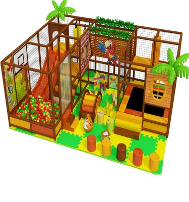 China Kids wooden popular playground, indoor toddler game on sale for sale