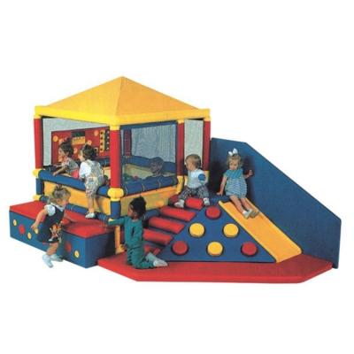 China Kids Fun Toys Factory Price Kindergarten Soft Play Equipment Kids , Big Fun Soft Playhouse for sale