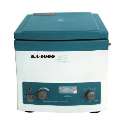 China KA-1000 Light Low Noise High Reinforced Plastic Low Speed ​​Centrifuge For Hospital for sale