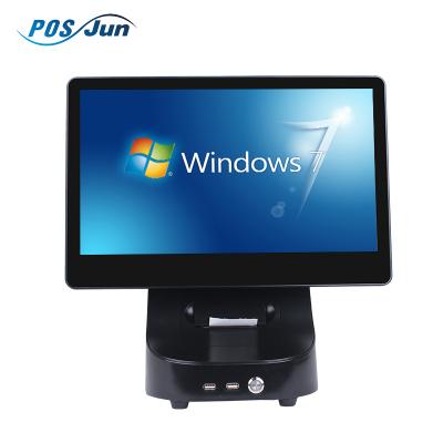 China High Performance And Energy Saving Kitchen CPU Intel Celeron J1800/J1900 Windows POS Terminal With Printer for sale