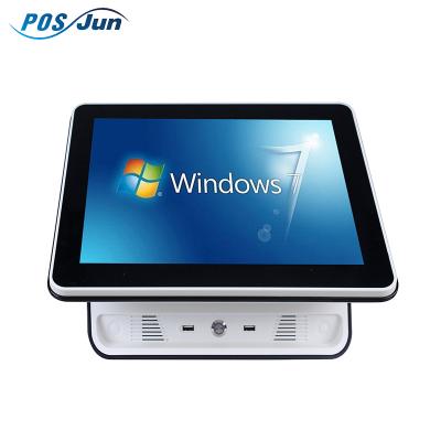 China Hotels 15 inch Single-screen touch pos machine, all-in-one PC pos terminal, high quality pos system for sale