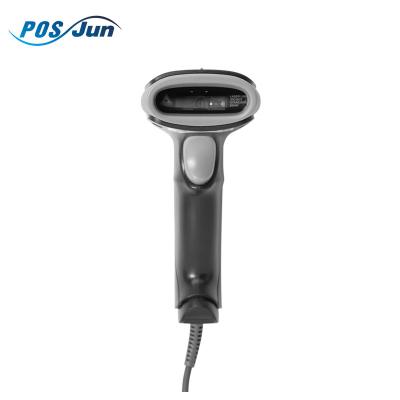 China C502 Retail Store Laser Barcode Scanner USB China Factory Supply RS232 Barcode Scanner for sale