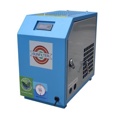 China 0.6Nm3/min 0.25KW Oil Free Compressed Air Dryer Machine With R134a for sale