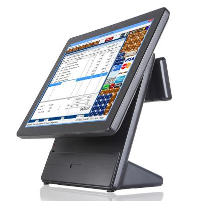 China J1900 POS system with POS158-J1900 cash register for sale