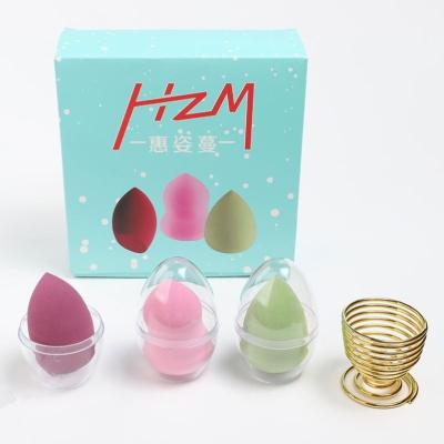 China Non-latex OEM style DX logo latex cosmetics base tools beauty soft sponge free custom blender new eco-friendly wholesale for sale