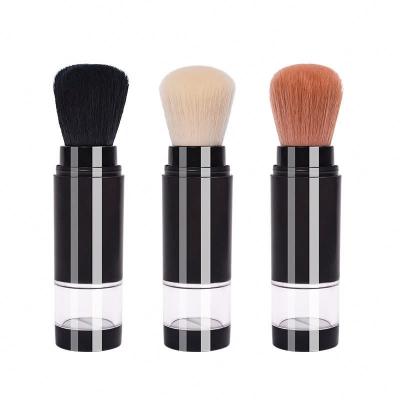 China Angular Blush DX Factory Hot Sale Wholesale Rechargeable Body Powder Brush Makeup Sweep Mineral Rechargeable Powder Travel Makeup Brush for sale