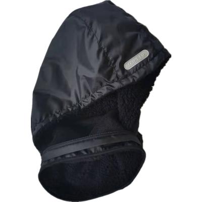 China Warm black waterproof warm hat for outdoor sports for sale