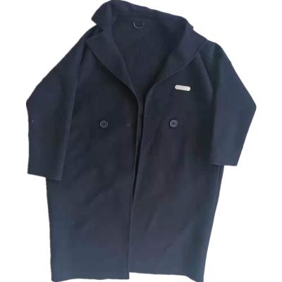 China Dark Blue Anti-wrinkle Ladies Coat Simple Fashion Warm Windproof And Wear-resistant Dirt-resistant for sale