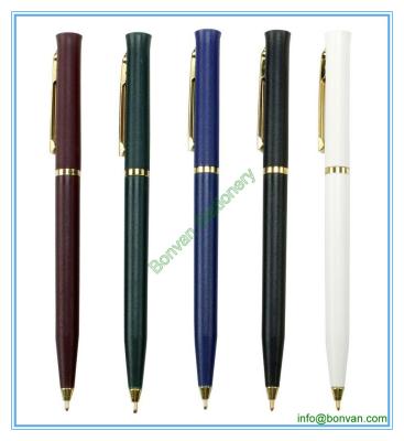 China Sheraton hotel use twist ball pen, four point hotel logo pen for sale