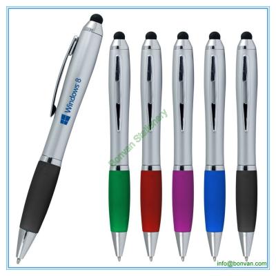 China novel style promotional stylus touch ball pen for sale