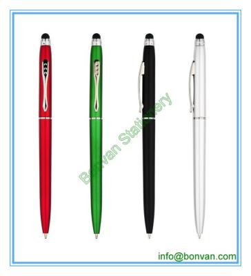 China plastic promotional stylus pen,plastic stylus ball pen for sale