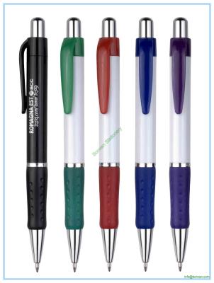 China click hotel promotional pen with logo printed for meeting use for sale