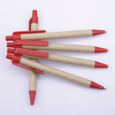 China Eco craft paper promotional giveaway pen, promotional eco pen for sale