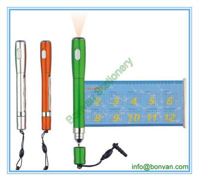 China novel plastic banner gift pen,torch plastic flag pen for sale