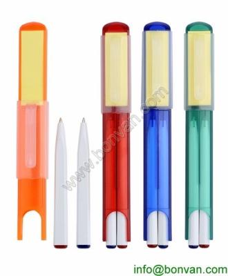 China promotional pen gift set with note,pen set with note stick, ball pen set for sale