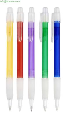 China Simple Factory Wholesal Promotional Click Plastic Ballpoint Pen,white click pen for sale