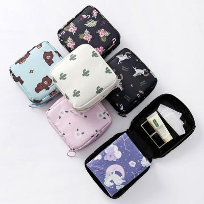 China Fashion Large Capacity Sanitary Napkin Storage Bag Small Portable Bag Coin Purse for sale