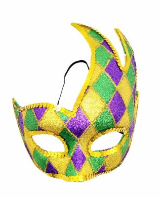 Chine Men Women Glitter Ball Party Half Face Venetian Mardi Gras Halloween Carnival Masquerade Mask à vendre