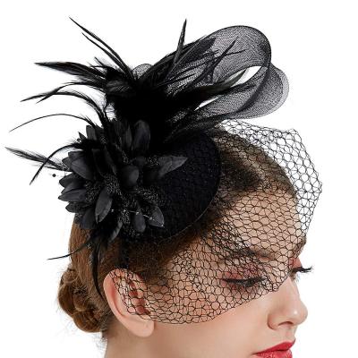 China Women Veil Tea Party Kentucky Derby Pillbox Hat  Holiday Party Fascinator Hat zu verkaufen