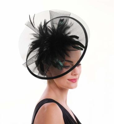 China Fascinators Hats 20s 50s Hat Pillbox Hat Cocktail Tea Party Headwear with Veil for Girls and Women zu verkaufen