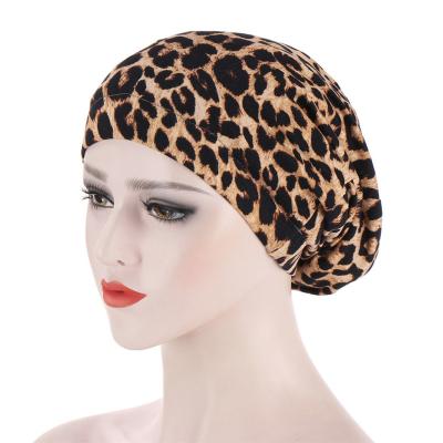 Κίνα Grote Maat Women Hair Turban Gevoerd Double Layer Omkeerbaar Satijn Afrikaanse Print Motorkap Ankara Muts προς πώληση