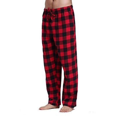 China Buffalo Plaid Home Use Items Flannel Breathable Sustainable Windproof Pajama Pant à venda