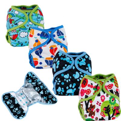 China Wholesale Unisex Customized High Quality Printed Simfamily Style Reusable Baby Diaper Cloth Diaper Cover for sale