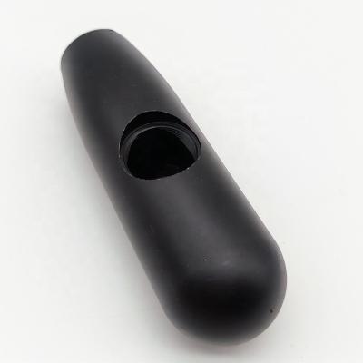 China Black Anodized Aluminum Car Gear Knob With Internal Wire And Side Hole for sale