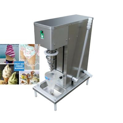 China Snack Factory Freeze Ice Cream Machine Yogurt Powder Mixing Machine Fruit Soft Serve Ice Cream Maker for sale