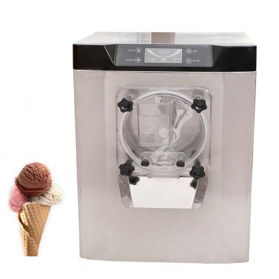 China Round Table Type Gelato Ice Cream Hotel 2022 Electric Working Barrel Machine for sale