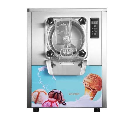 China Table Top Italian Gelato Machine Commercial Supplying Hard Ice Cream Maker Batch Freezer Machine 18L/H for sale