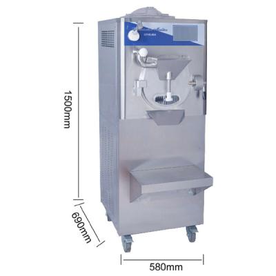 China Snack Factory Gelato Itlaly Gelato Ice Cream Making Machine Pasteurization Hard Ice Cream Freezer With Touch Screen for sale