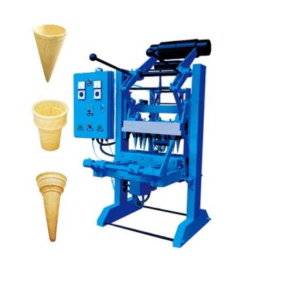 China Snack Factory Small Model 10 Heads Ice Cream Cone Making Machine Price Multifunctional Ice Cream Cone Making Machine 200-300pcs/hour for sale