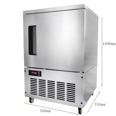 China Hotels -40C 5 Pans Blast Freezer Stainless Steel Commercial Freezing Blast Freezer/Large Blast Freezer for sale