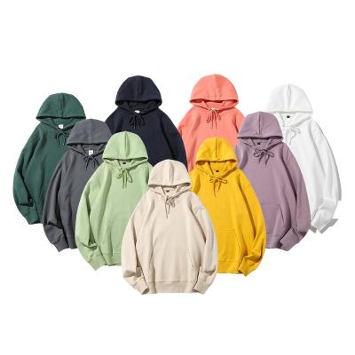 China Custom Logo Oversized Cotton Pullover Men Unisex Custom Hoodies Men Sweatshirts Plain Blank Anti-wrinkle for sale