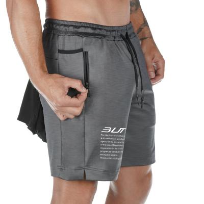 China Wholesale Anti-Wrinkle Mens Gym Workout Breathable Shorts Pants For Men With Phone Pockets for sale