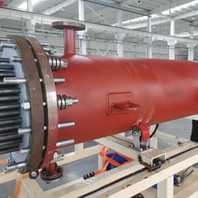 China Anti-corrrosion Silicone Carbide Shell And Tube Industrial Heat Exchanger Condenser for sale